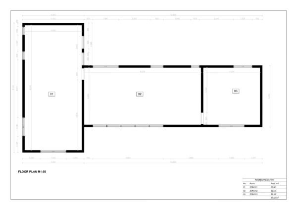 Attefallshus Curacao, 86 m²