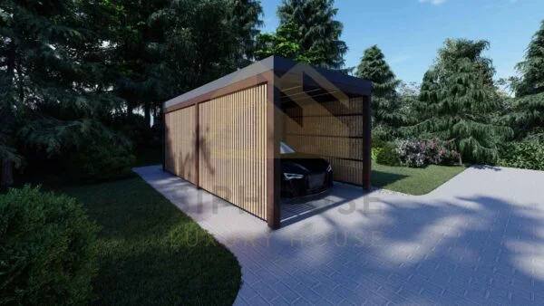 Carport Heaton, 18 m²