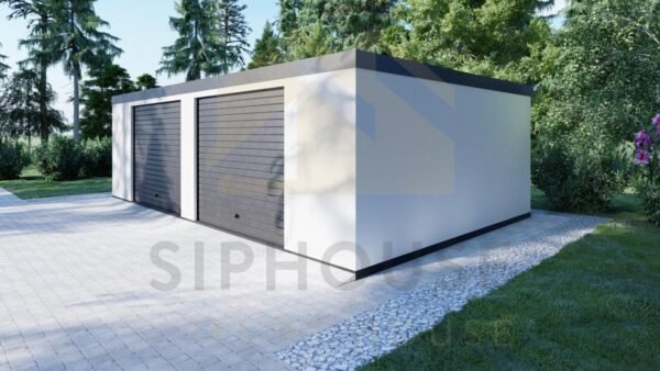 Isolerat Dubbelgarage Garras, 38 m²