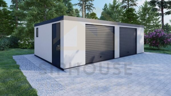 Isolerat Dubbelgarage Garras, 38 m²