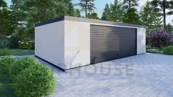 Isolerat Dubbelgarage Trelan, 38 m²