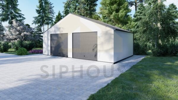 Isolerat Dubbelgarage Varfell, 38 m²