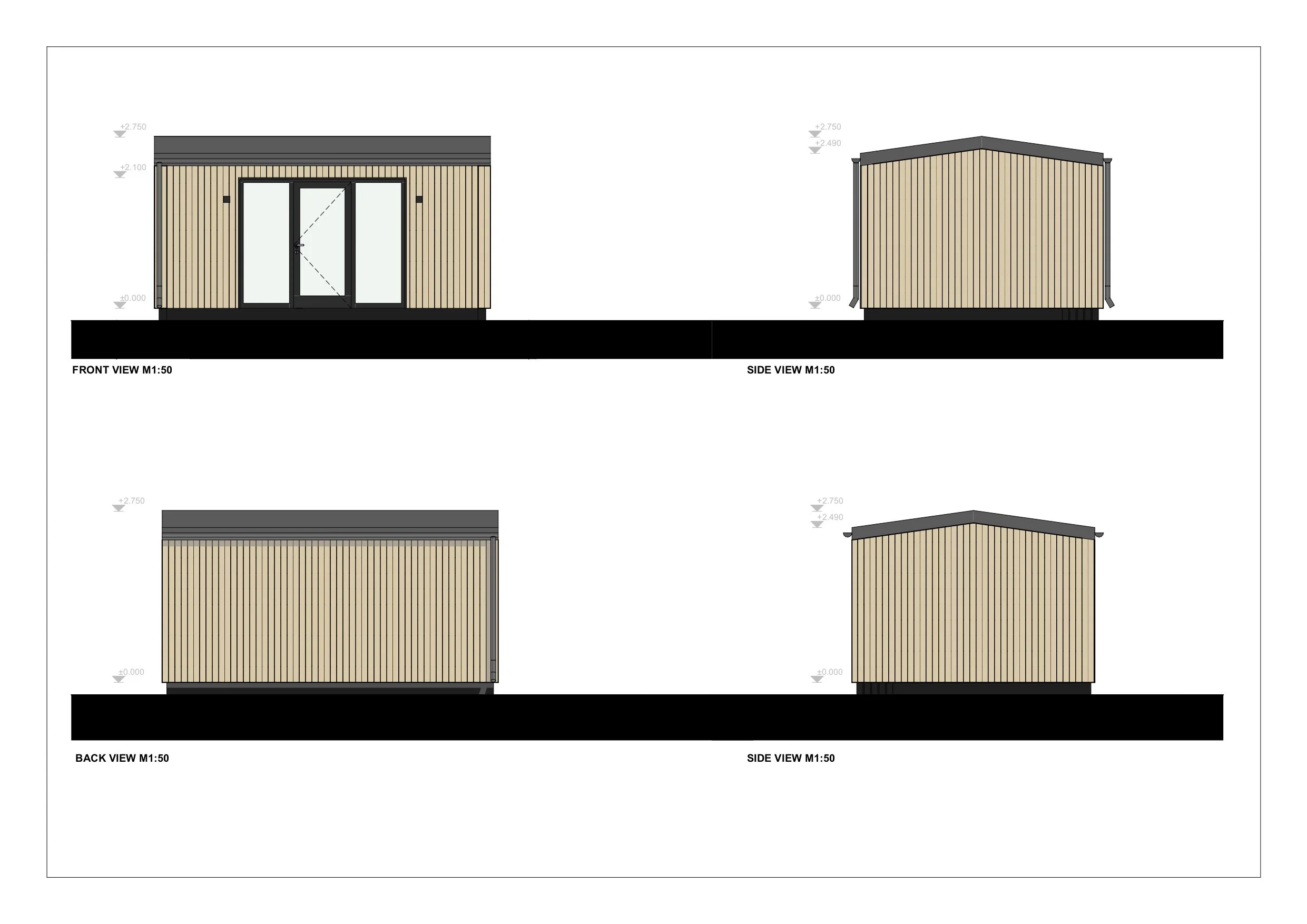 Liten Friggebod Havana, 17 m²