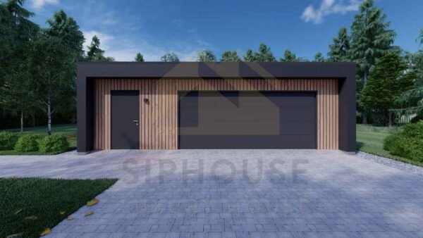 SIP Dubbel Garage Morecambe, 50 m²