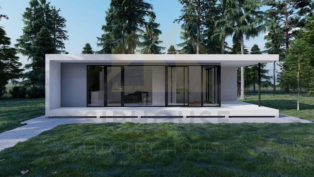 Modulhus SIP Modulhus Villa Oxton , 54 m² - Siphouse