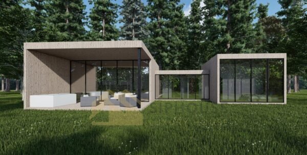 SIP Modulhus Villa Geneva, 119 m²