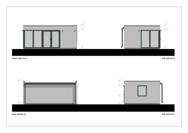 SIP Isolerad Attefallshus Nasau, 24 m²