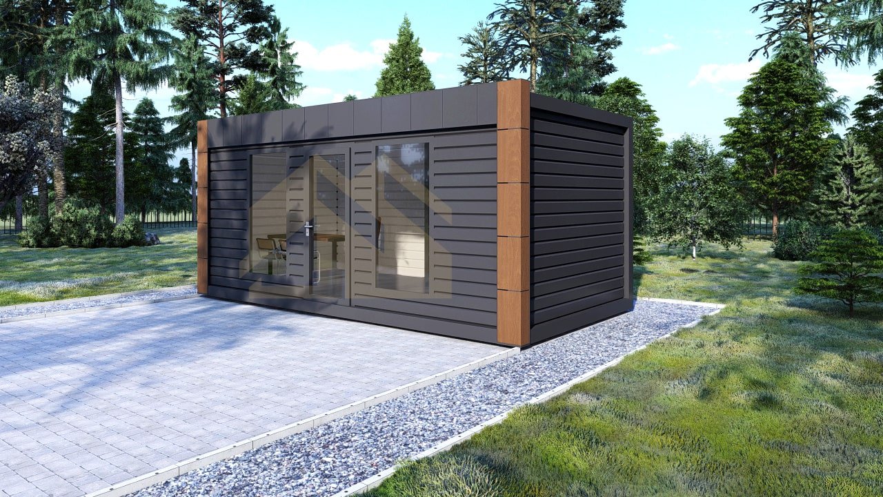 Modulhus Isolerat Modulhus Rotterdam, 18 m² - Siphouse