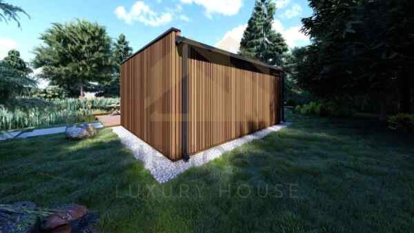 Outdoor Sauna Riga 24 m² 8