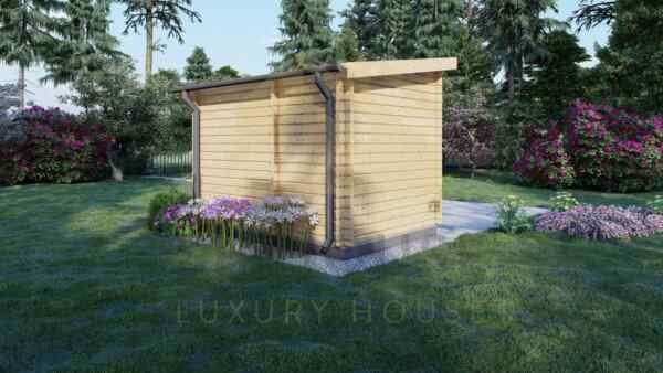 Outdoor Sauna Derby 7 m² 4