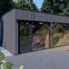 Outdoor SIP Insulated Sauna Kemis 29 m² 2