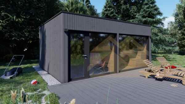 Outdoor SIP Insulated Sauna Kemis 29 m² 4